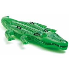 Dmuchany krokodyl gigant do pływania 203x114 cm - Intex 58562